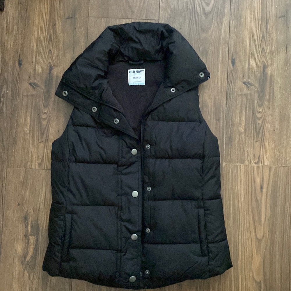 Winter coat vest